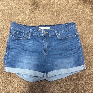 Denim Blue Women's Shorts